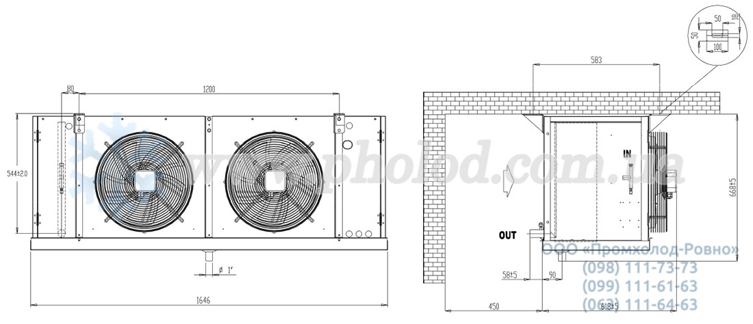 dimensions Alfa Laval CCEH402