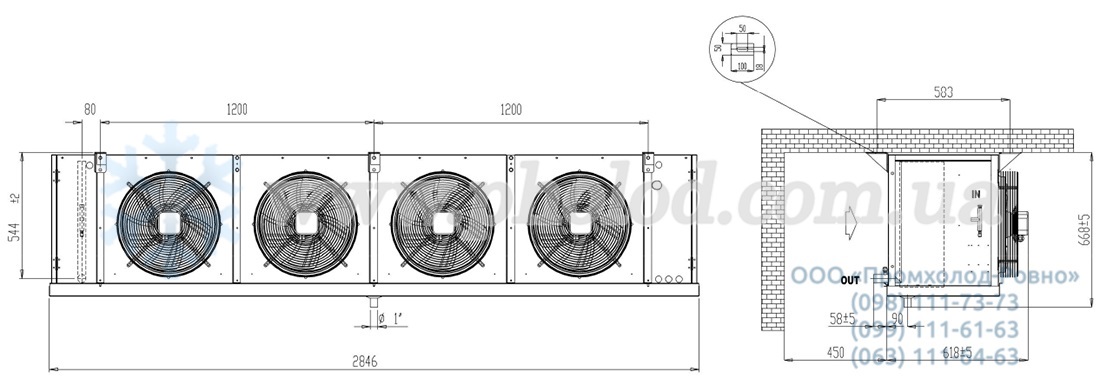 dimensions Alfa Laval CCEH404