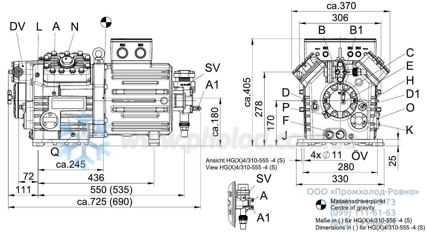 dimensions HGX4