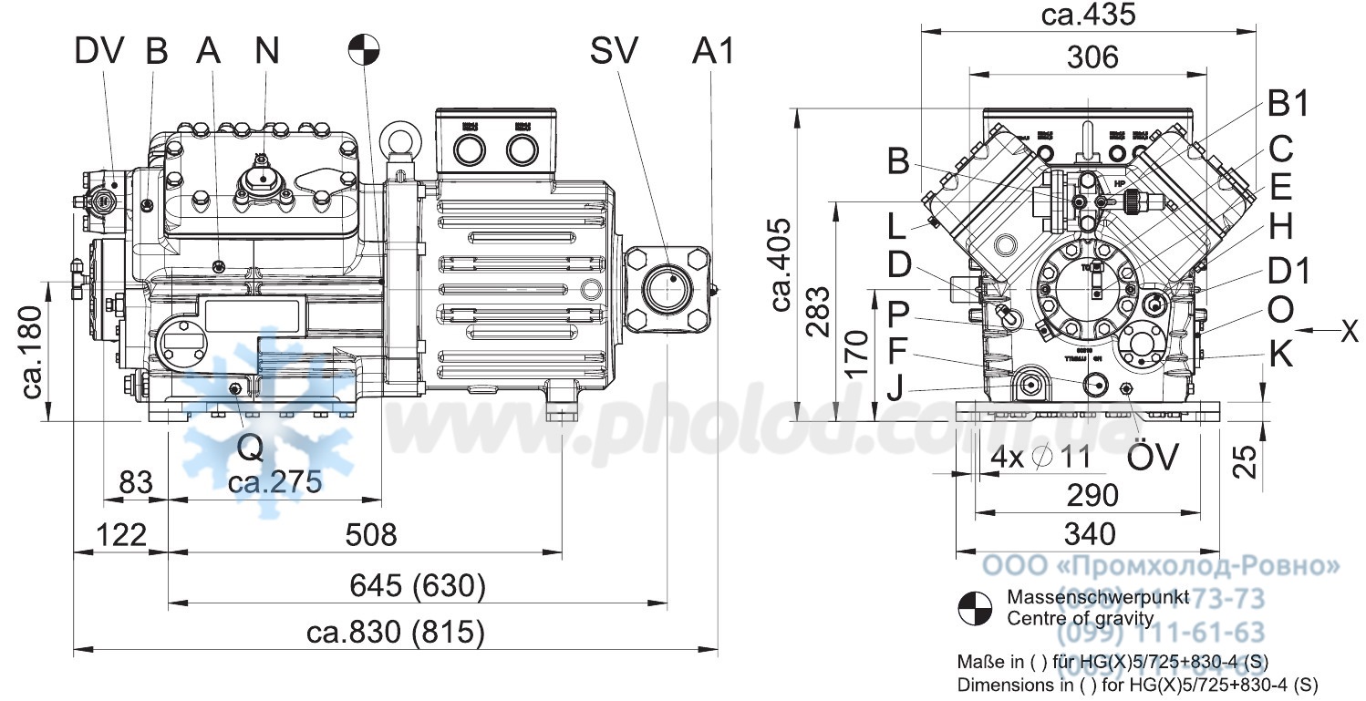 dimensions HGX5