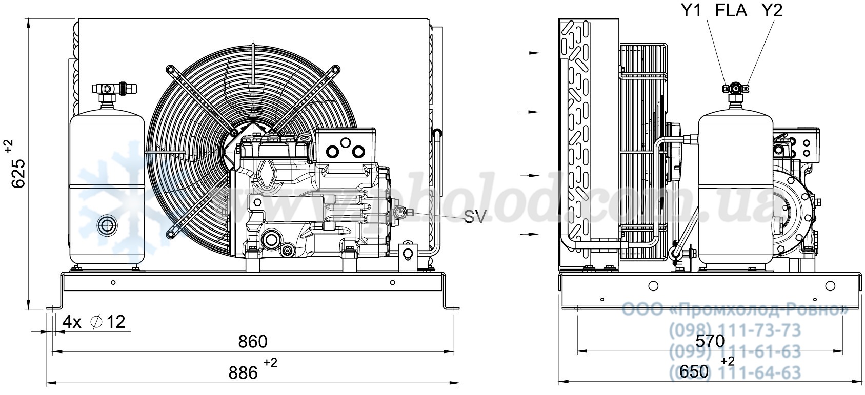 dimensions SHGX12P