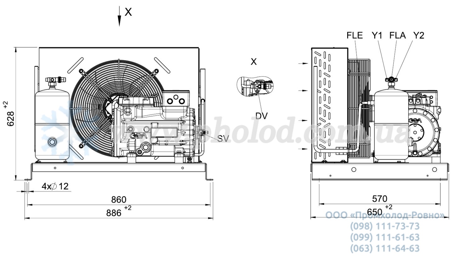 dimensions SHGX22e