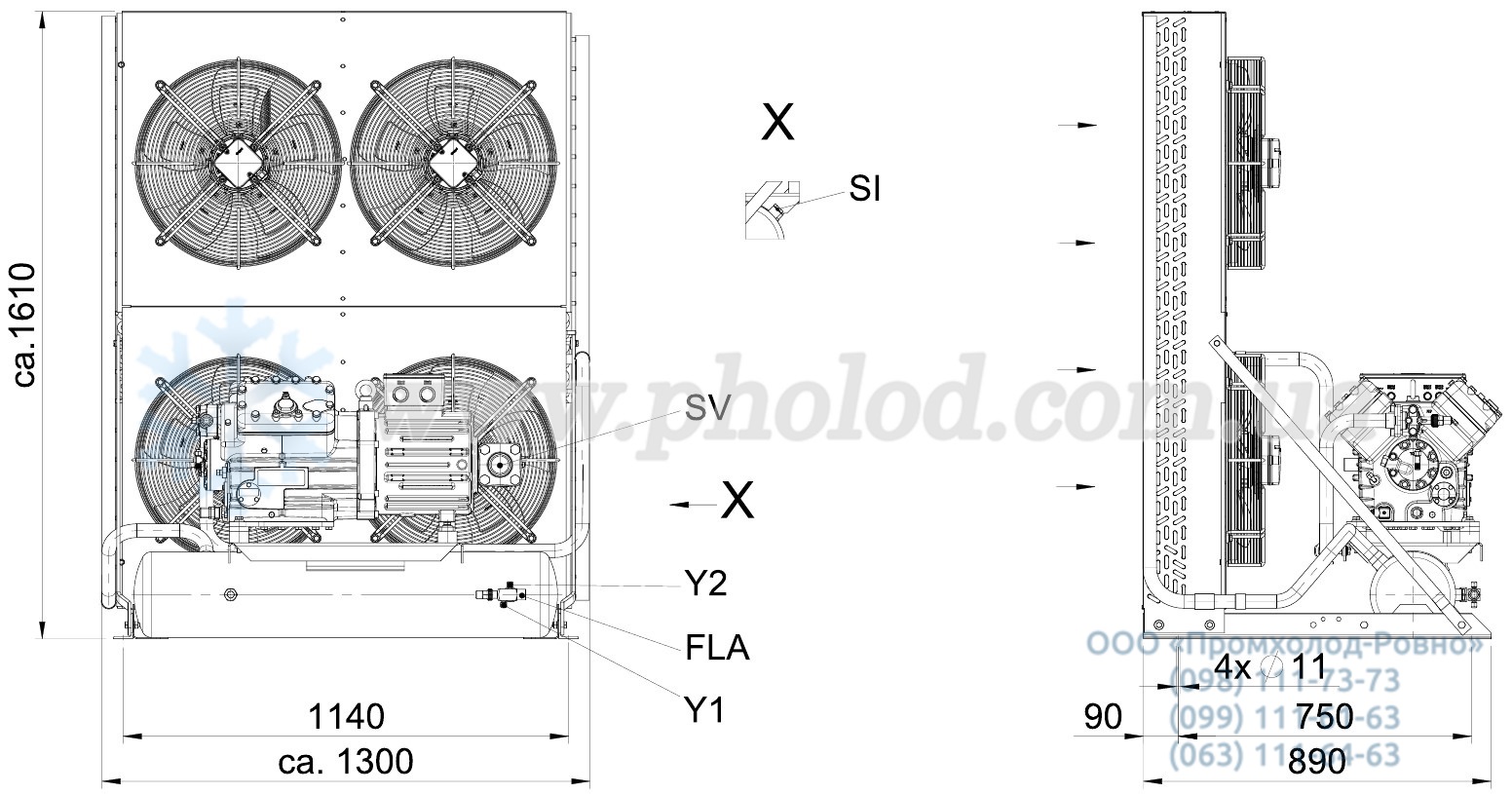 dimensions SHGX6