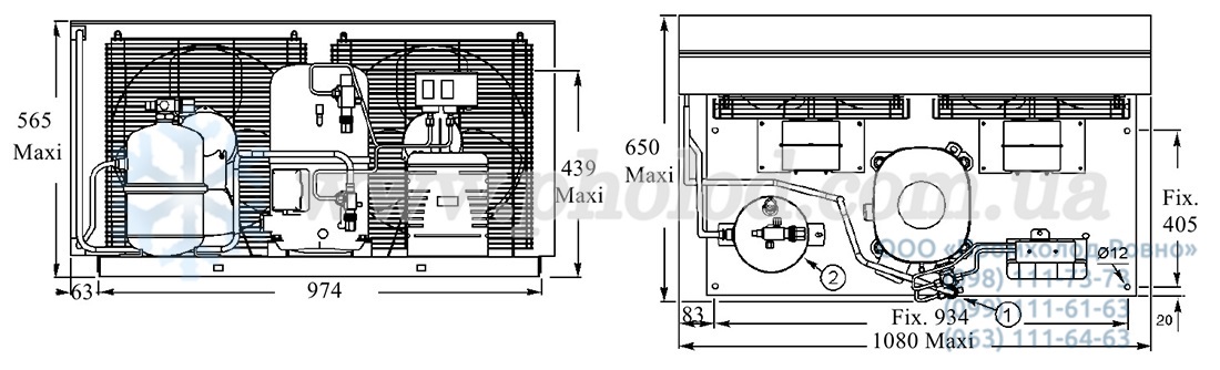 dimensions TAG4546THR