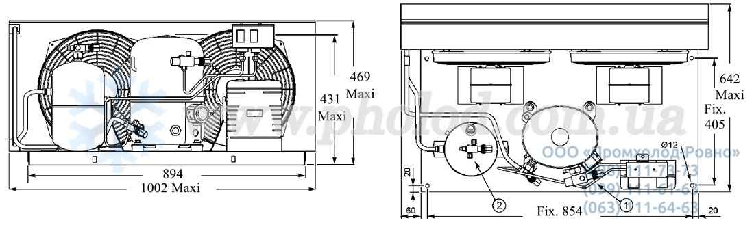 dimensions TFH4540FHR