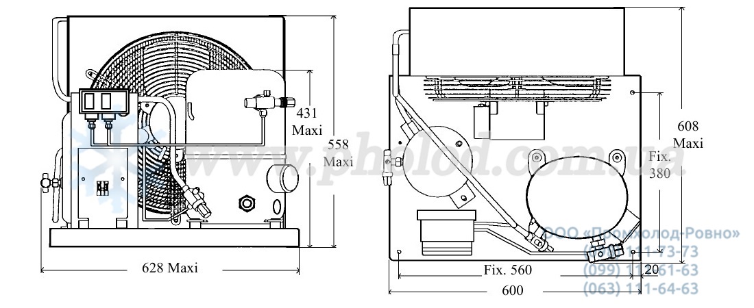 dimensions TFHS4540FHR